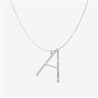 Halskette Rebecca Dame My World Alphabet in Silber SWAKAA01